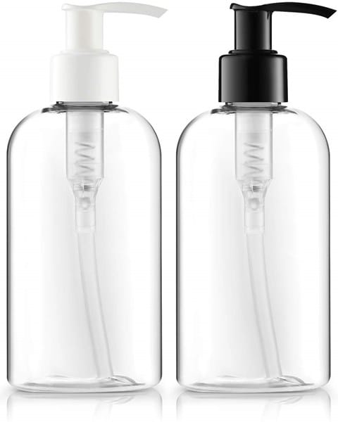 pump dispensers for shampoo, conditioner, and soap
