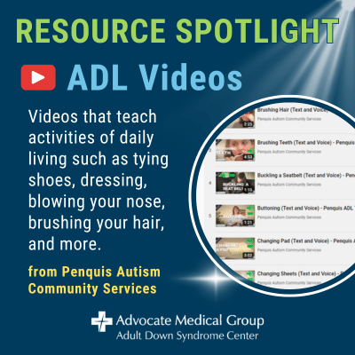 Activities of Daily Living (ADL) Videos from Penquis Autism Community Services
