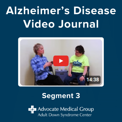 Segment 3 of Alzheimer's Disease Video Journal