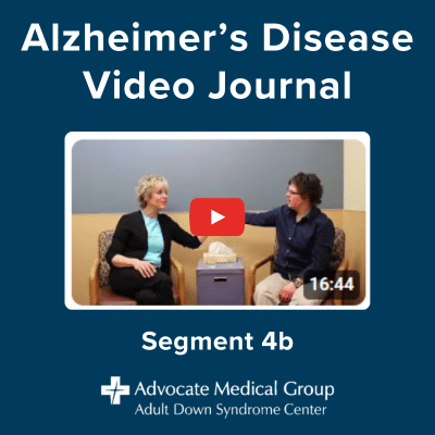 Segment 4b of Alzheimer's Disease Video Journal