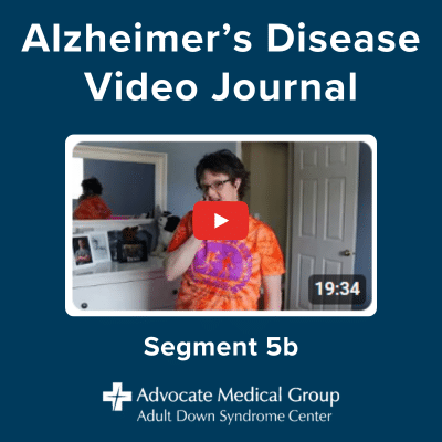 Segment 5b of Alzheimer's Disease Video Journal