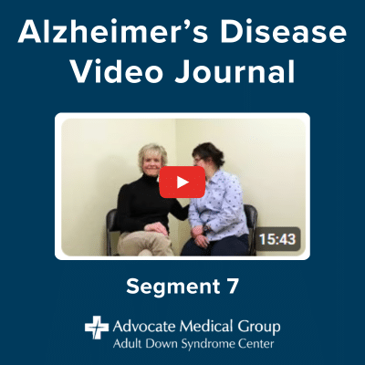 Segment 7 of Alzheimer's Disease Video Journal