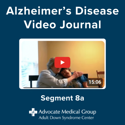 Segment 8a of Alzheimer's Disease Video Journal