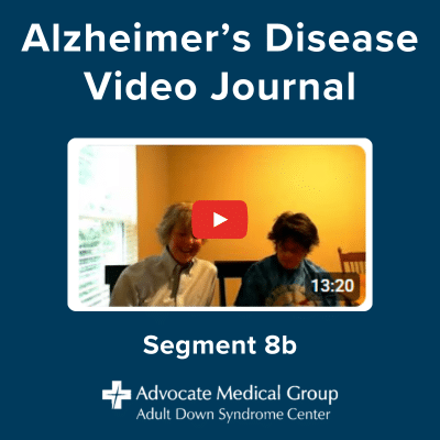 Segment 8b of Alzheimer's Disease Video Journal