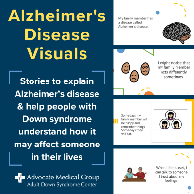 Alzheimer's disease visuals