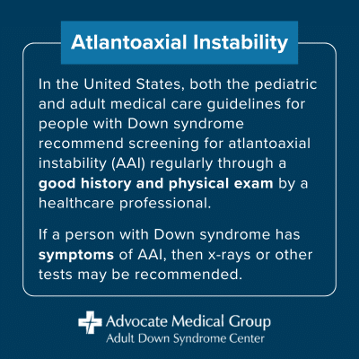 Atlantoaxial instability
