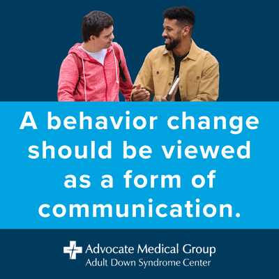 A behavior change should be viewed as a form of communication.