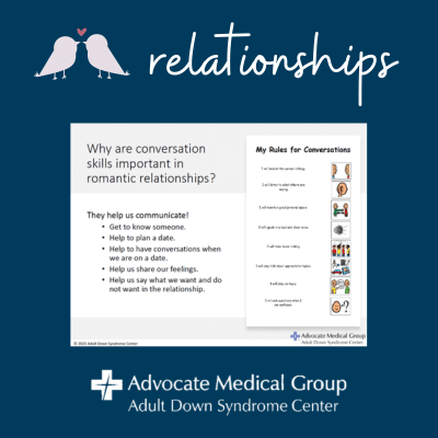 Visual about conversation skills in romantic relationships