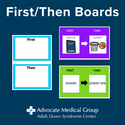 First/then boards