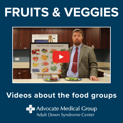 Fruits and veggies - videos about the food groups