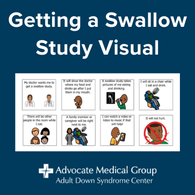 Getting a swallow study visual