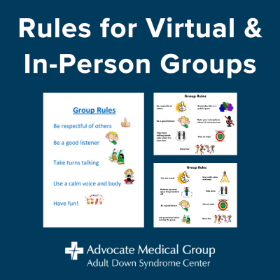 Rules for virtual and in-person groups