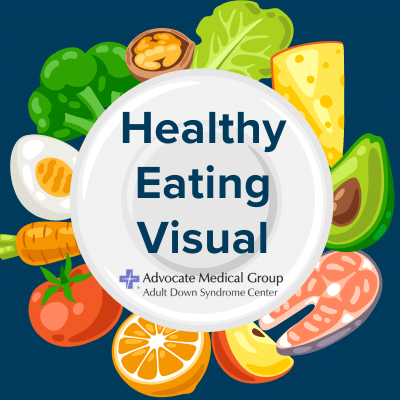Healthy eating visual