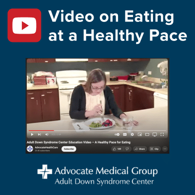 Video on eating at a healthy pace