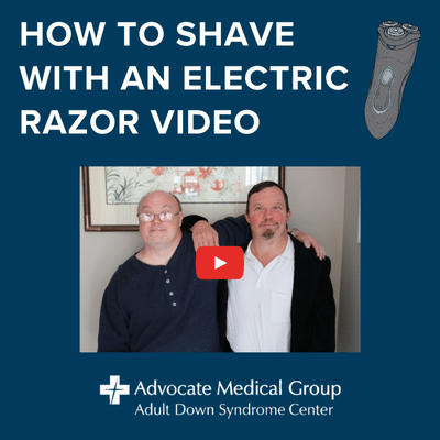 How to shave with an electric razor video