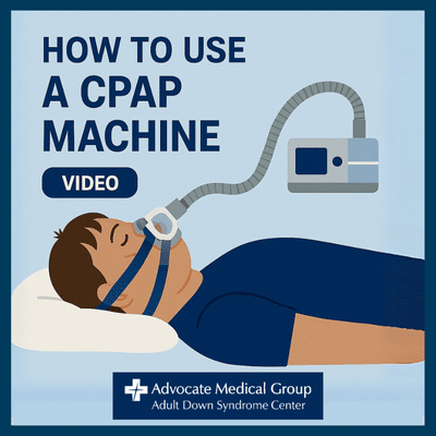 How to use a CPAP machine video