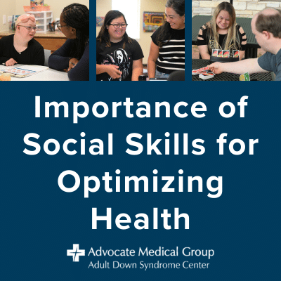 Importance of social skills for optimizing health
