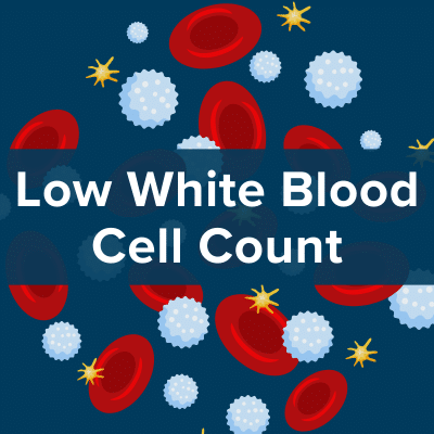 Low white blood cell count