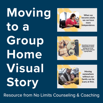 Moving to a group home visual story.