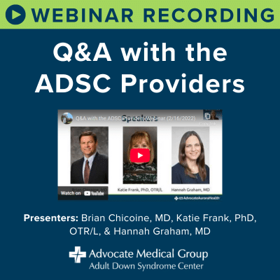 Webinar recording - Q&A with the ADSC providers