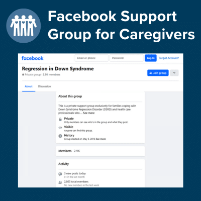 Facebook support group for caregivers