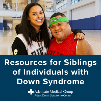 Resources for siblings of individuals with Down syndrome