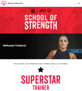 Special Olympics School of Strength Program
