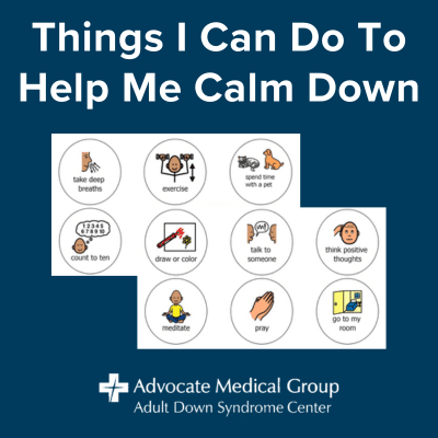 Things I Can Do To Help Me Calm Down