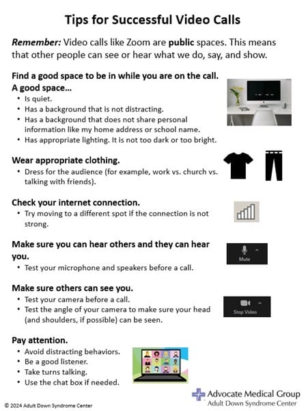 Tips for successful video calls