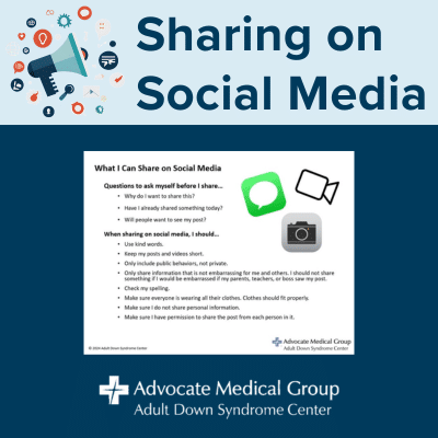 Sharing on social media
