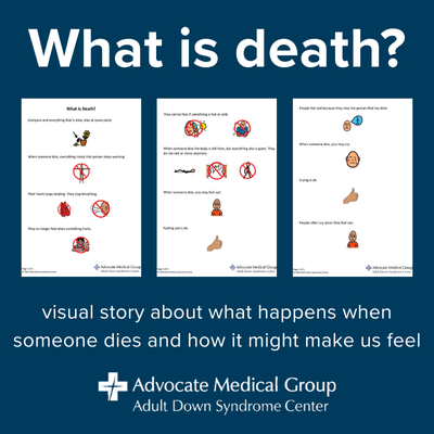 What is death? Visual story about what happens when someone dies and how it might make us feel.