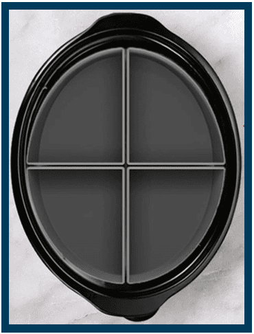 divider for slow cooker