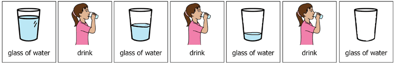 Drinking a glass of water, female, light skin