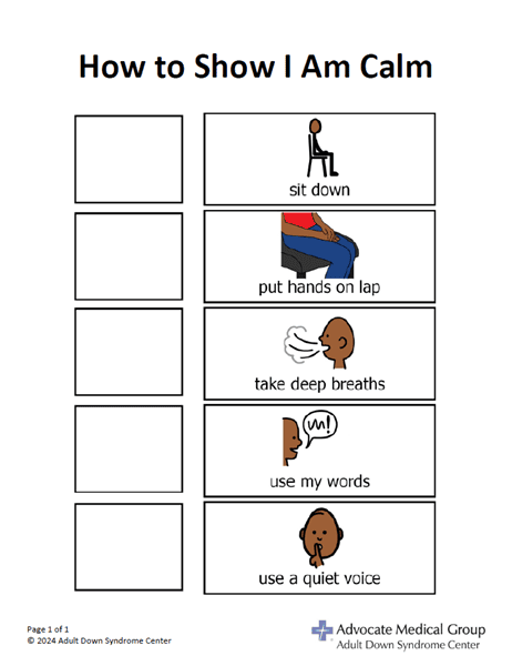 How to show I am calm checkboxes darker skin