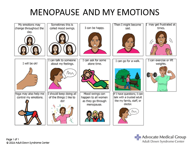 Menopause emotions