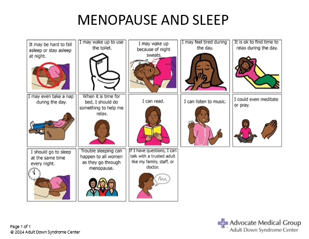 Menopause sleep