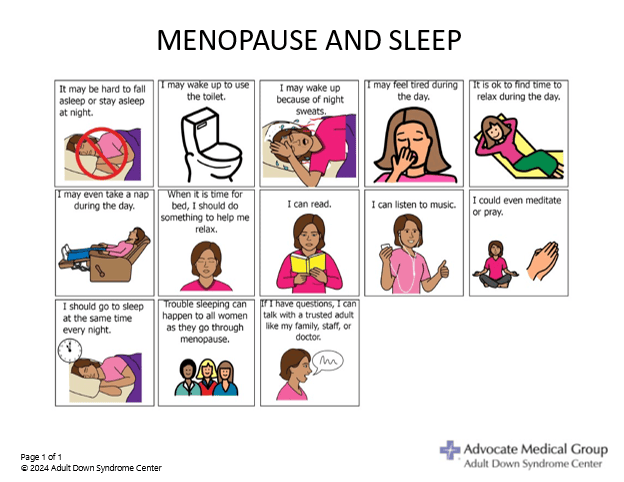 Menopause sleep