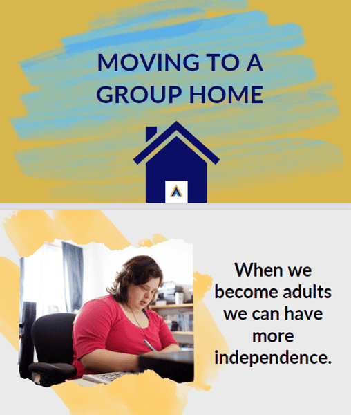 Moving to a group home social