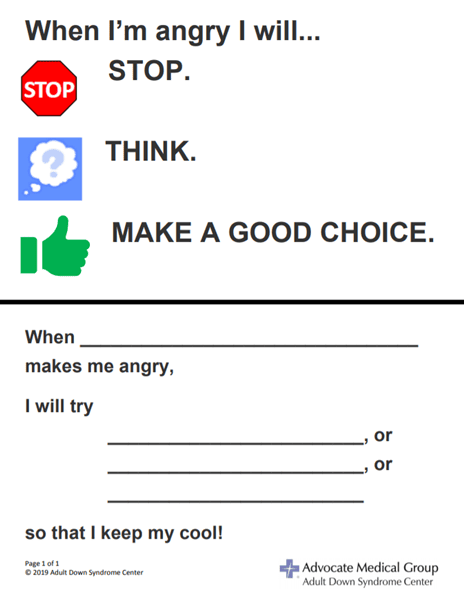 plan for when I'm angry