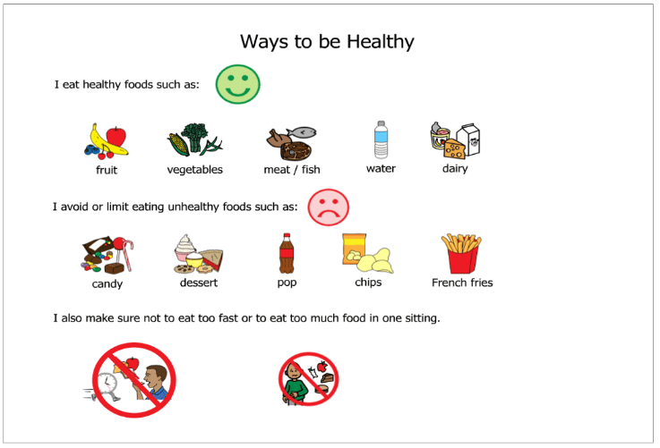 ways to be healthy story