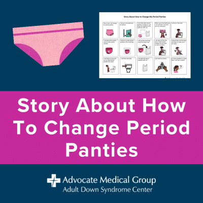 Story about how to change period panties