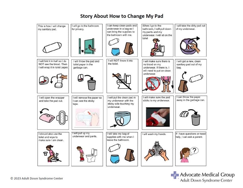 Story about how to change my pad